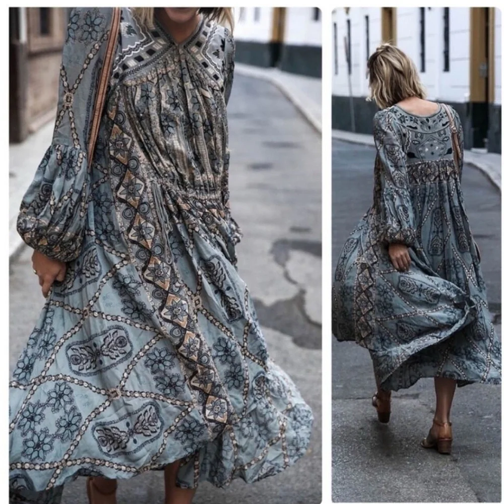 Free People Womens Pink City Dress - Picture 9 of 12